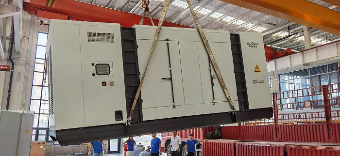 房地產業用靜音柴油發電機組