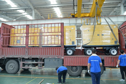 客戶在華全采購工廠備用柴油發電機組，作為備用電源