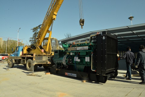 華全大型超市用柴油發電機組項目完成，發貨啦！